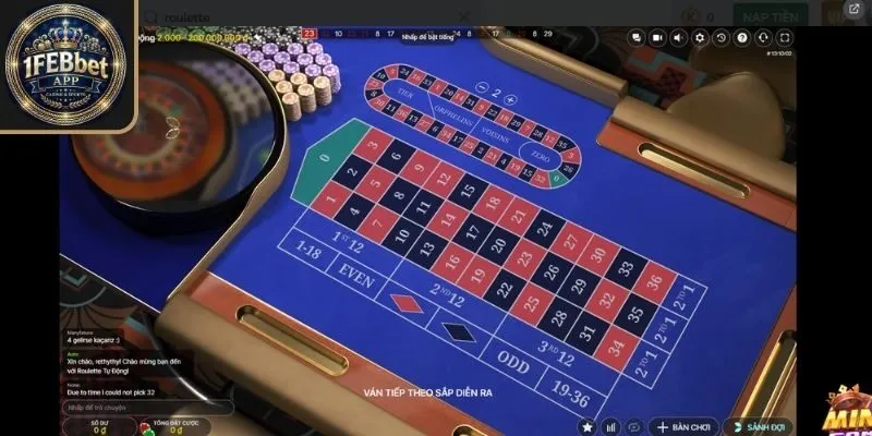 Cơ chế thanh toán thưởng Roulette tự động