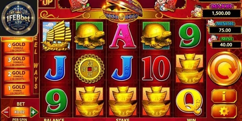 Các quy tắc chơi slot games Febet đơn giản